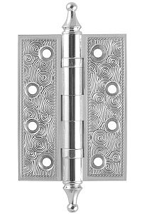 Дверная петля унив. Armadillo мод. Castillo 102мм CL 500-A4 102x76x3,5 SILVER-925 (серебро 925); ?>