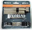 Цилиндровый механизм Master Lock 100мм (65х35Т) ключ/вертушка (никель)