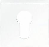 Накладка цилиндровая ORO&ORO ET 13 квадрат WHITE (белый) Арт: 45697