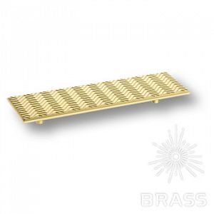 Мебельная ручка BRASS 1204 160MP35 (Матовое золото); ?>