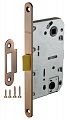 Врезной замок Fuaro P96WC-50 AC сантехнический (медь) с пластиковой бесшумной защелкой