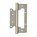 Дверная петля без врезки НОРА-М 800-5" 125*75*2,5 без колп. (матовый никель)