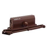 Дверной доводчик НОРА-M 450 ISPARUS 120-160кг (коричневый)