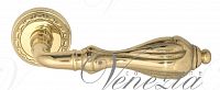 Дверная ручка Venezia Anafesto D2 (полированная латунь)
