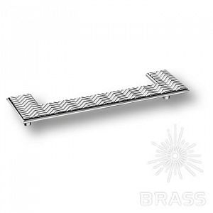 Мебельная ручка BRASS 1204 192MP02 (Глянцевый хром); ?>