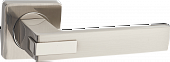 Дверная ручка RENZ DH 301-02 Катания SN/NP (матовый никель/никель блестящий)