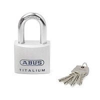 Навесной замок ABUS 96TI/60 4KEYS (в комплекте 4 профильных ключа)