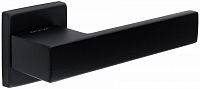 Дверная ручка Extreza Hi-Tech Slim SPARK 115 R11 квадратное основание F22 (черный матовый)