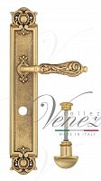 Дверная ручка на планке Venezia Monte Cristo WC сантехническая PL97 (франц. золото)