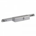 Дверной доводчик НОРА-M со скользящей тягой 820 Slider 25-70кг (серебро)