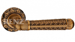 Дверная ручка RENZ мод. 63-10 Альбино PCF (кофе блестящий); ?>