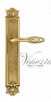 Дверная ручка на планке Venezia Casanova PASS проходная PL97 (полир. латунь)