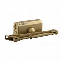 Дверной доводчик НОРА-M 600 2S F с фиксацией 50кг (золото)