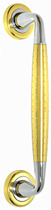 Ручка скоба Uno мод. 8089 (240мм) 1 шт. (золото/хром); ?>