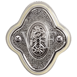 Фиксатор сантехнический Val de Fiori BK 73 CP/W (хром блестящий с эмалью); ?>