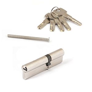 Цилиндровый механизм Apecs SM-110(45/65)-NI (никель) ключ/ключ; ?>