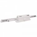 Дверной доводчик НОРА-M со скользящей тягой 440 Slider ISPARUS 70-130кг (белый)