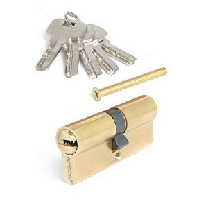 Цилиндровый механизм Apecs SM-70-G (золото) ключ/ключ; ?>