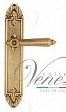 Дверная ручка на планке Venezia Castello PASS проходная PL90 (франц. золото)
