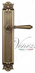 Дверная ручка на планке Venezia Classic PASS проходная PL97 (мат. бронза); ?>