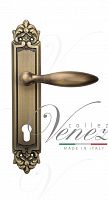 Дверная ручка на планке Venezia Maggiore CYL под цилиндр PL96 (мат. бронза)