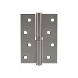 Петля разъёмная НОРА-М 750-4" (100*75*2,5) без колп. (графит) правая