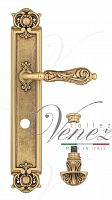 Дверная ручка на планке Venezia Monte Cristo WC-4 сантехническая PL97 (франц. золото)