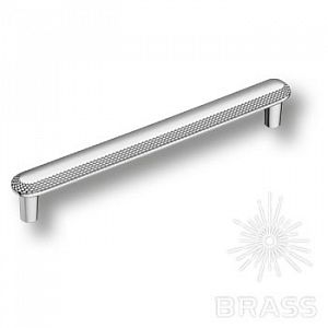 Мебельная ручка BRASS 1102 160MP02 (Глянцевый хром); ?>