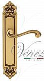 Дверная ручка на планке Venezia Vivaldi PASS проходная PL96 (франц. золото)