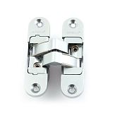 Петля скрытой установки Apecs DH-1130-95*23*5-3D-Z-CRM-L (матовый хром) левая до 40кг