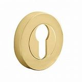 Накладка на цилиндр ORO&ORO ET 15 круг GP (латунь блестящая)