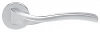 Дверная ручка Extreza Hi-Tech Slim PERLA 114 R12 круглое основание F05 (матовый хром)