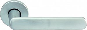 Дверная ручка Forme мод. Solis 212R (матовый хром) на розетке 50R; ?>