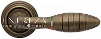 Дверная ручка Extreza MIREL (Мирел) 316 на розетке R05 матовая бронза F03