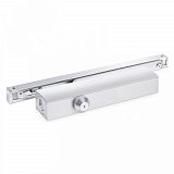 Доводчик со скользящей тягой Notedo DC-045-155 SL+HO+DA+BC до 150кг (серебро)