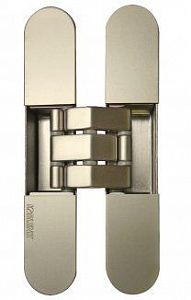 Петля скрытой установки KUBICA 7080 DXSX NS (матовый никель) 80кг; ?>