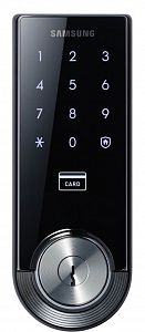 Электронный кодовый замок Samsung мод. SHS-3320 (цилиндрический); ?>