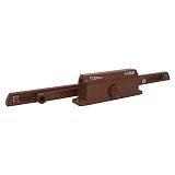 Дверной доводчик НОРА-M со скользящей тягой 440 Slider ISPARUS 70-130кг (коричневый)