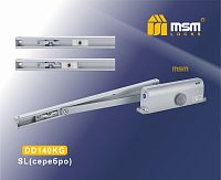 Доводчик MSM DD-140KG SL (серебро)