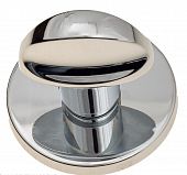 Фиксатор сантехнический Fratelli Cattini WC 7FS-CR (полированный хром) круглое основание 5 мм (тонкое)
