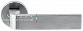 Дверная ручка Extreza Hi-Tech Slim SOUND 106 R12 круглое основание F05 (матовый хром)