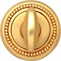 Фиксатор сантехнический Melodia на розетке 50L (французское золото)