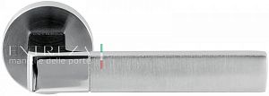 Ручка дверная Extreza Hi-Tech FIORE 110 R12 F04/F05 (полированный хром /матовый хром); ?>