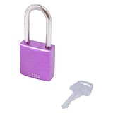 Навесной замок BD-A08S A Purple (фиолетовый)