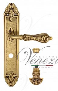 Дверная ручка на планке Venezia Monte Cristo WC-4 сантехническая PL90 (франц. золото); ?>