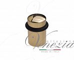 Упор дверной Venezia ST3 (полир. латунь)
