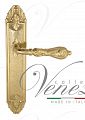 Дверная ручка на планке Venezia Monte Cristo PASS проходная PL90 (полир. латунь)