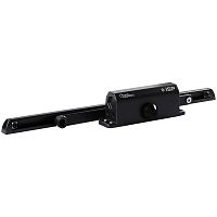 Дверной доводчик НОРА-M со скользящей тягой 440 Slider ISPARUS 70-130кг (черный)