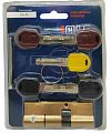 Цилиндровый механизм Master Lock 2-1-5 с перекодировкой 90мм (55х35) ключ/ключ (золото)