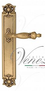 Дверная ручка на планке Venezia Olimpo PASS проходная PL97 (франц. золото); ?>